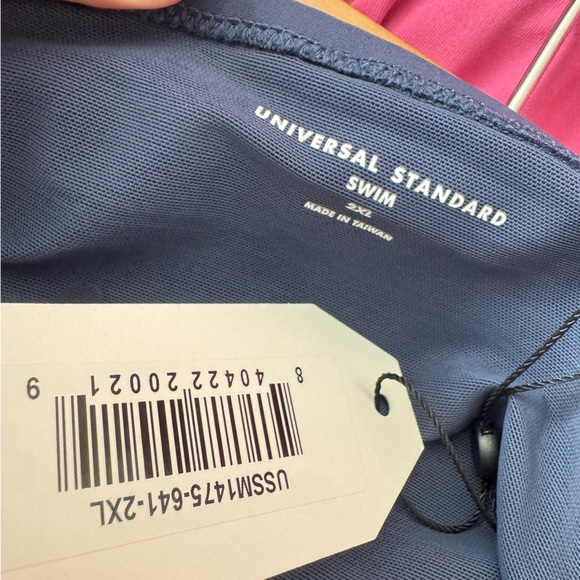 Universal Standard Navy Ruched Bikini Bottoms - Picture 3 of 4